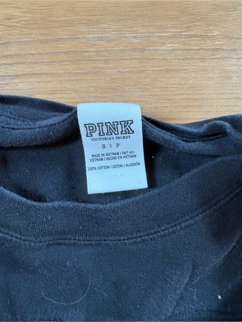 PINK Victoria's Secret Black Leggings & Top - Picture 3 of 7